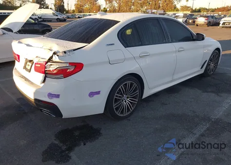 2018 BMW 530E Iperformance из США, поврежденный, VIN WBAJA9C51JB033833